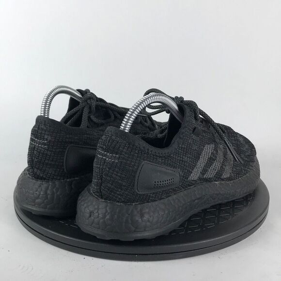 Adidas PureBoost Triple Black Athletic Running Shoes BB6288 Men’s Size 7.5 - Picture 5 of 12